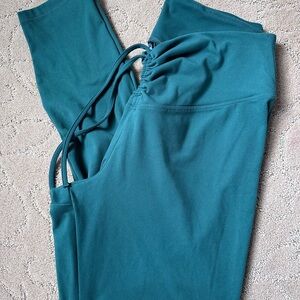 Green PINK High-Waisted Leggings